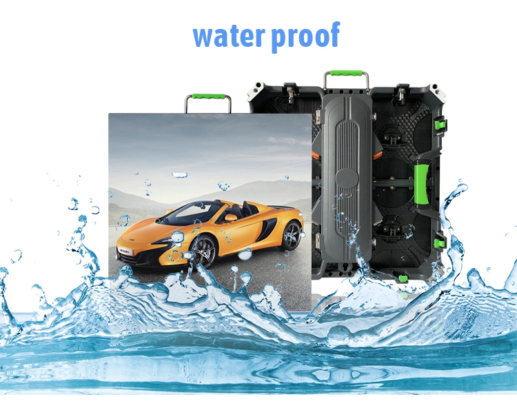 Waterproof Outdoor P3.91 LED Screen Seamless Installation Advertising Rental LED Display