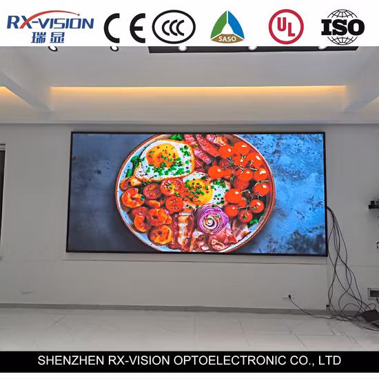 Display LED fisso a colori per interni HD P4 per sale riunioni