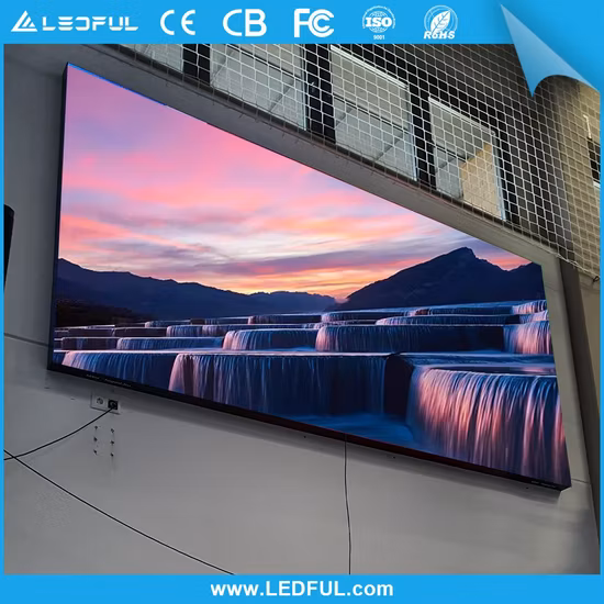 Modulo display TV LED a passo ultra fine 4K/8K HD P1.923 per schermo di sfondo da studio