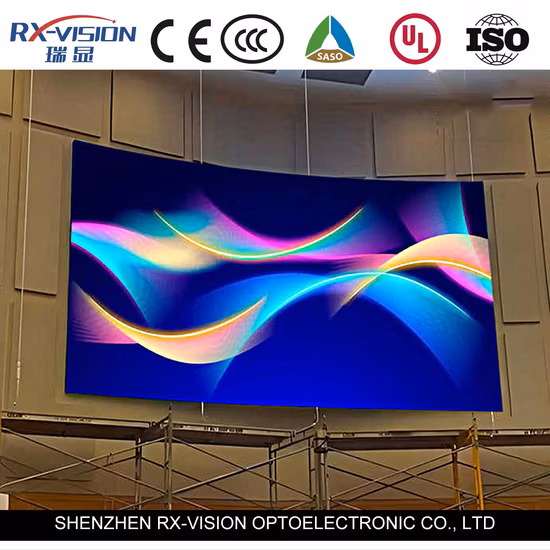 Pannello videowall LED per interni a colori, ultrasottile e con montaggio fisso