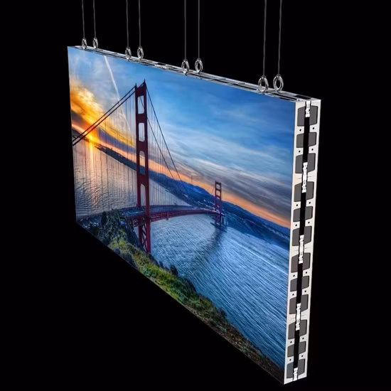 Display per pannello video a parete fisso a LED per interni ultra sottile a colori 8K 4K SMD HD P3.91